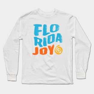 Florida Joy Summer Design Long Sleeve T-Shirt